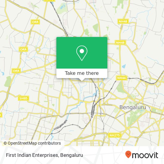 First Indian Enterprises map