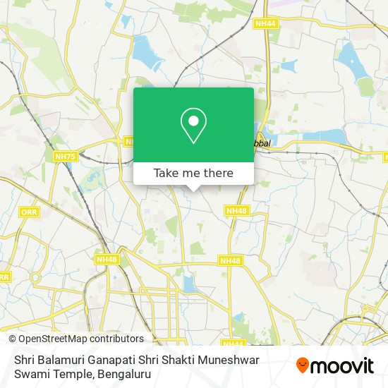 Shri Balamuri Ganapati Shri Shakti Muneshwar Swami Temple map