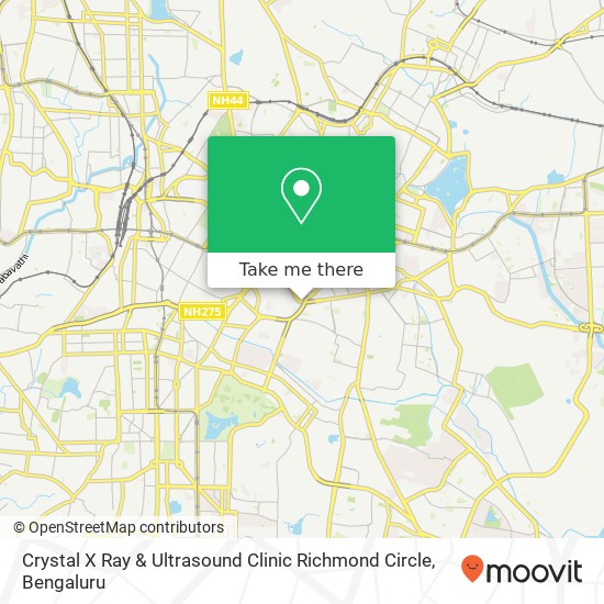 Crystal X Ray & Ultrasound Clinic Richmond Circle map