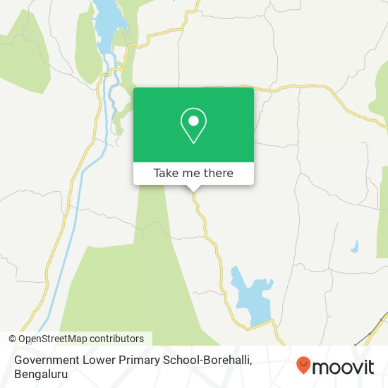 Government Lower Primary School-Borehalli map