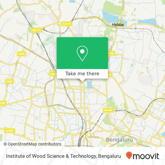 Institute of Wood Science & Technology map