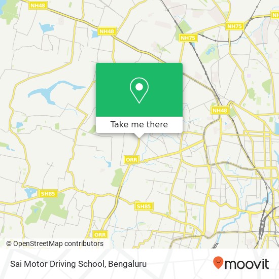 Sai Motor Driving School map