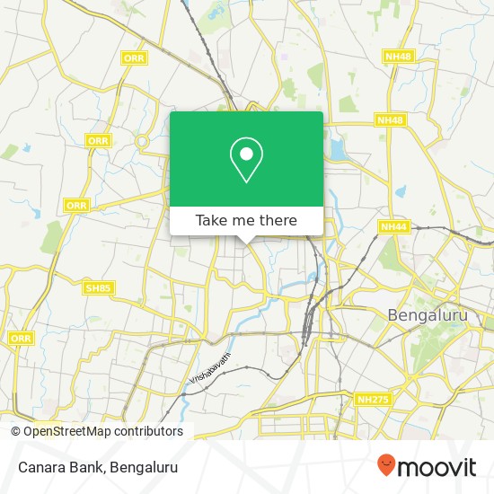 Canara Bank map