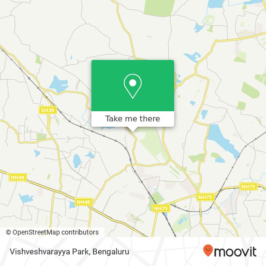 Vishveshvarayya Park map