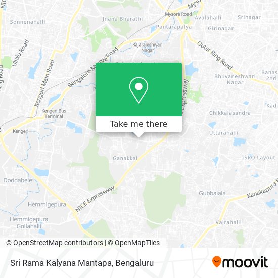 Sri Rama Kalyana Mantapa map