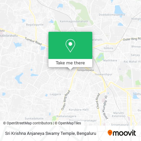 Sri Krishna Anjaneya Swamy Temple map