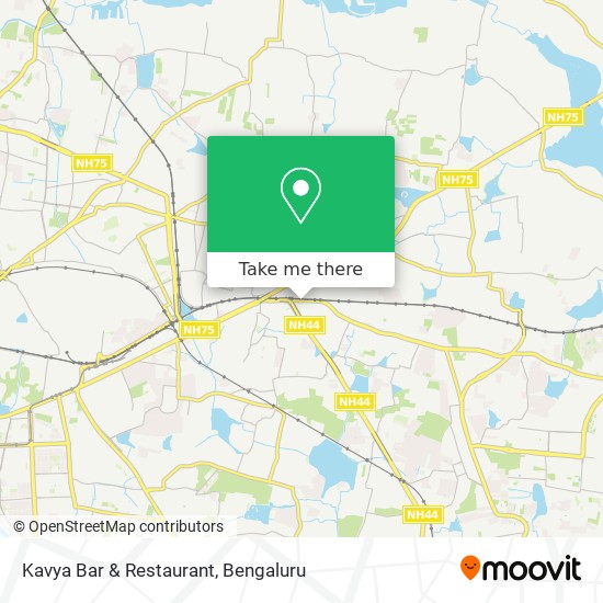 Kavya Bar & Restaurant map