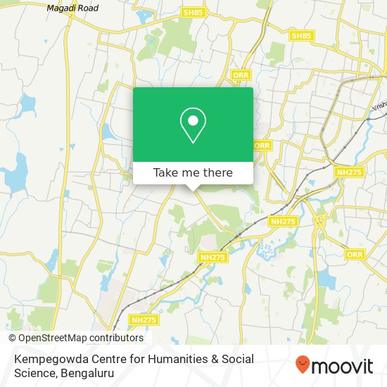 Kempegowda Centre for Humanities & Social Science map