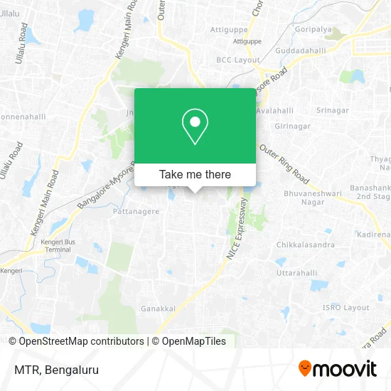 MTR map