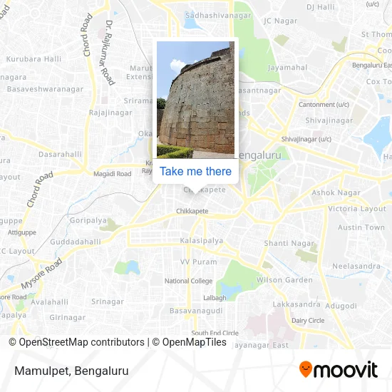 Mamulpet map