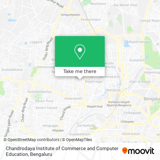 Chandrodaya Institute of Commerce and Computer Education map