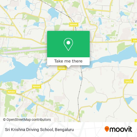 Sri Krishna Driving School map