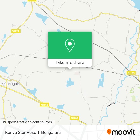 Kanva Star Resort map