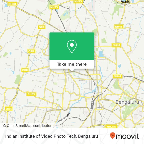 Indian Institute of Video Photo Tech map