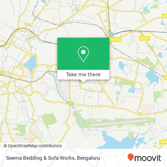 Seema Bedding & Sofa Works map