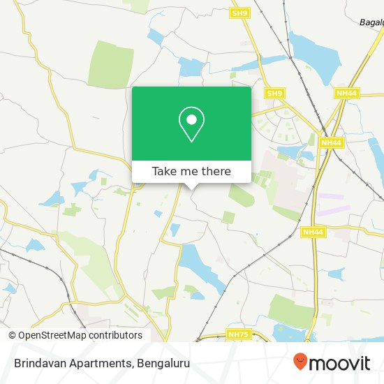 Brindavan Apartments map