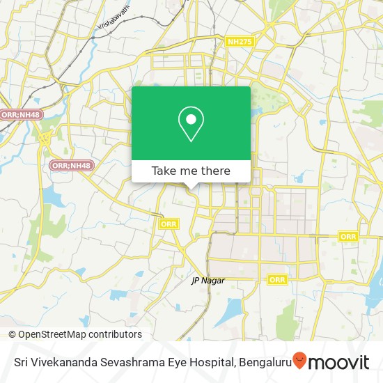 Sri Vivekananda Sevashrama Eye Hospital map