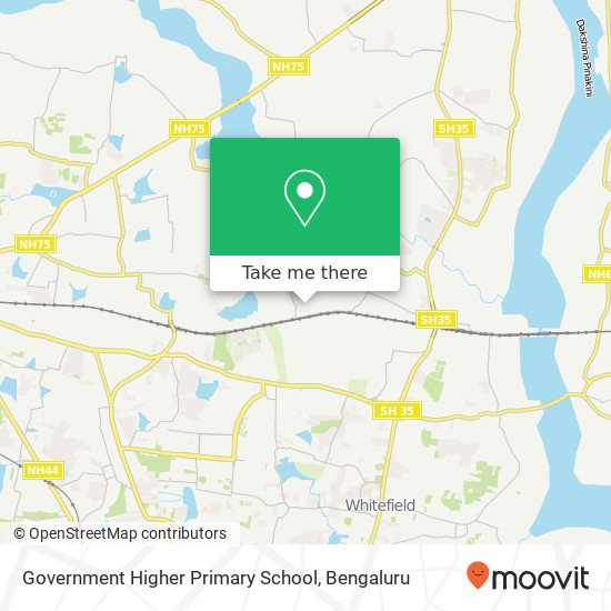 Government Higher Primary School map