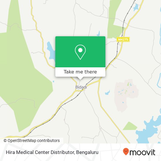 Hira Medical Center Distributor map