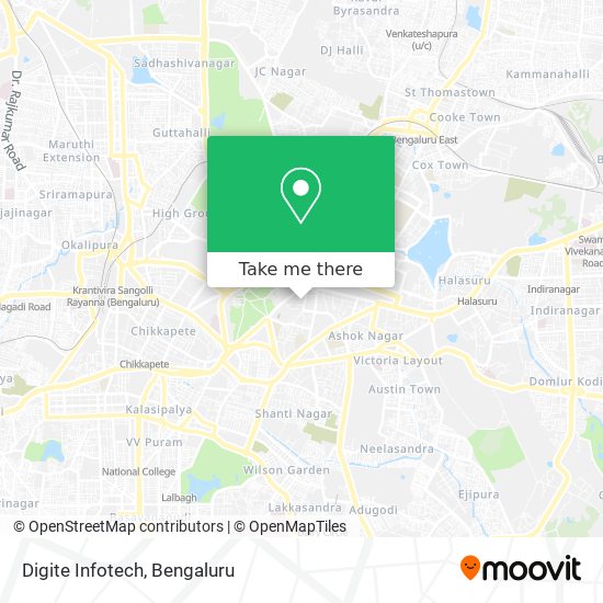 Digite Infotech map