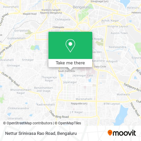 Nettur Srinivasa Rao Road map