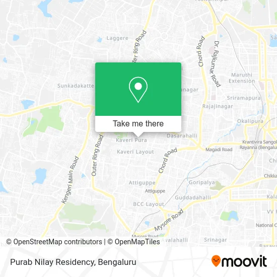 Purab Nilay Residency map