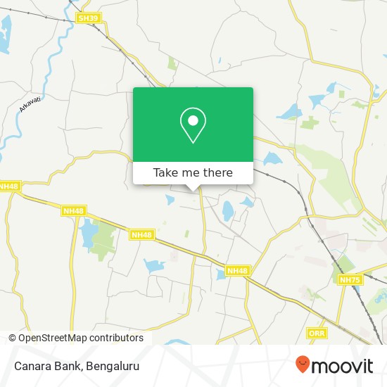 Canara Bank map