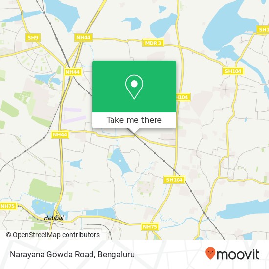 Narayana Gowda Road map