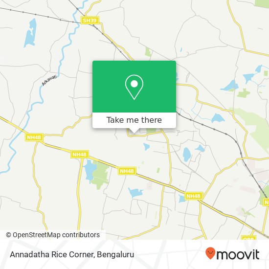 Annadatha Rice Corner map