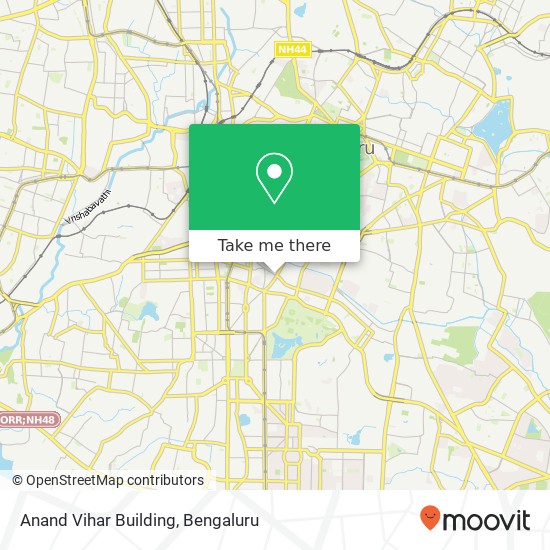 Anand Vihar Building map