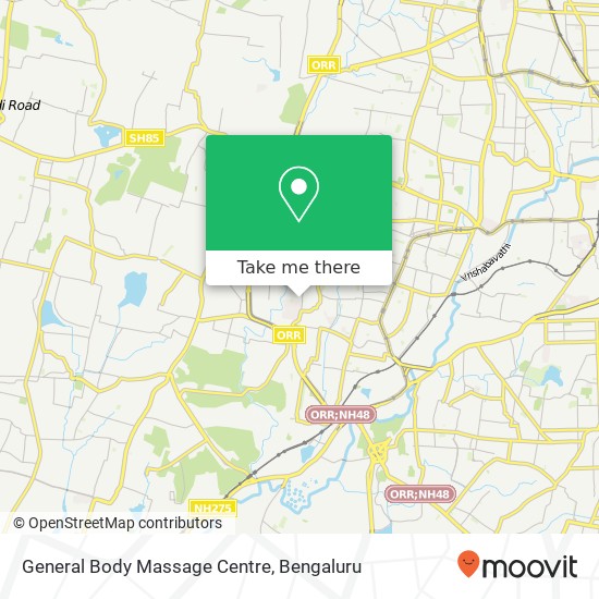 General Body Massage Centre map
