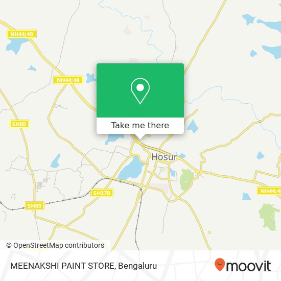 MEENAKSHI PAINT STORE map