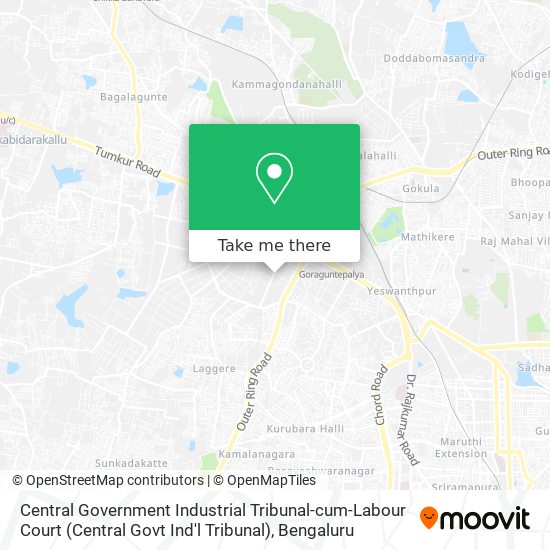 Central Government Industrial Tribunal-cum-Labour Court (Central Govt Ind'l Tribunal) map