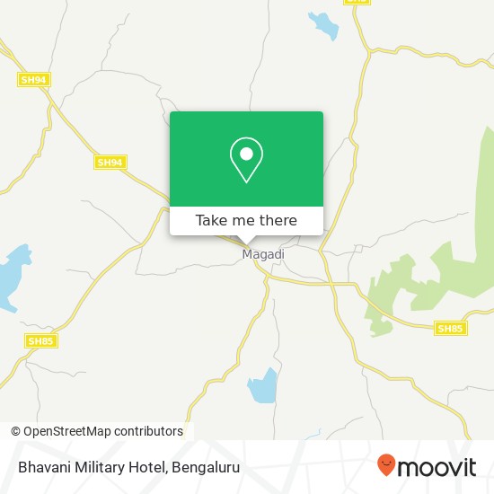 Bhavani Military Hotel map