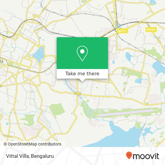 Vittal Villa map