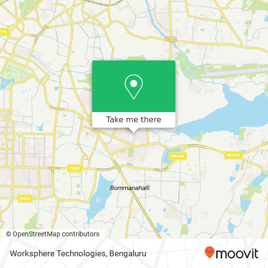 Worksphere Technologies map