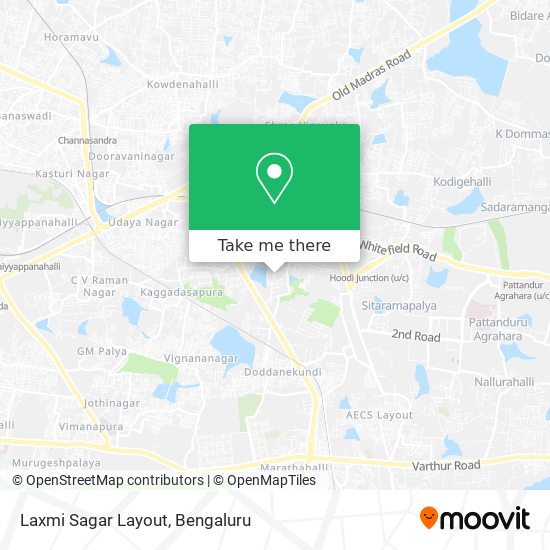 Laxmi Sagar Layout map