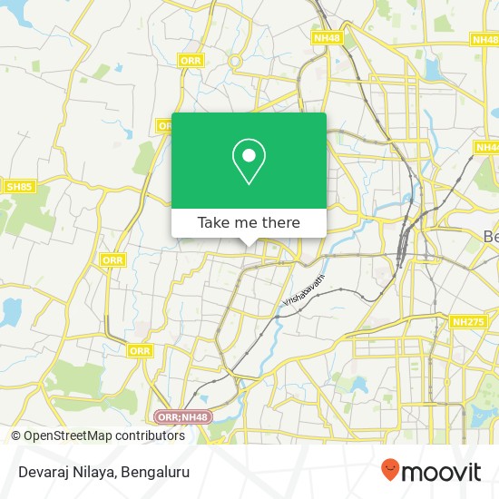 Devaraj Nilaya map