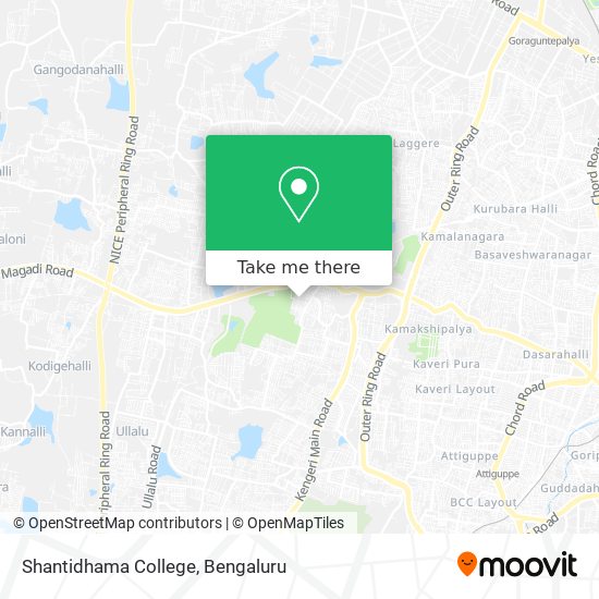 Shantidhama College map