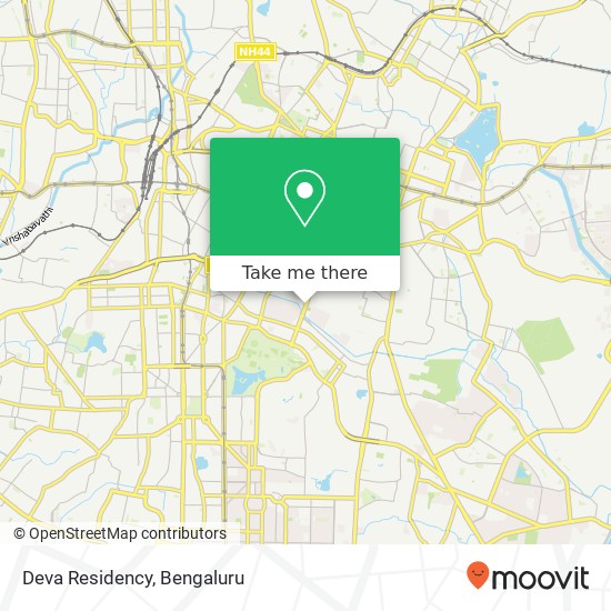 Deva Residency map