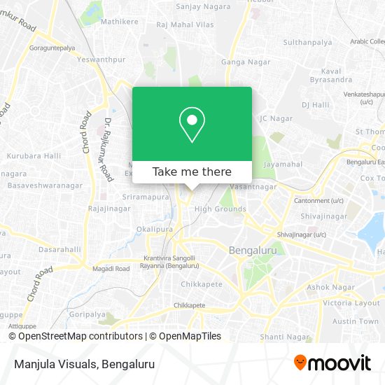 Manjula Visuals map