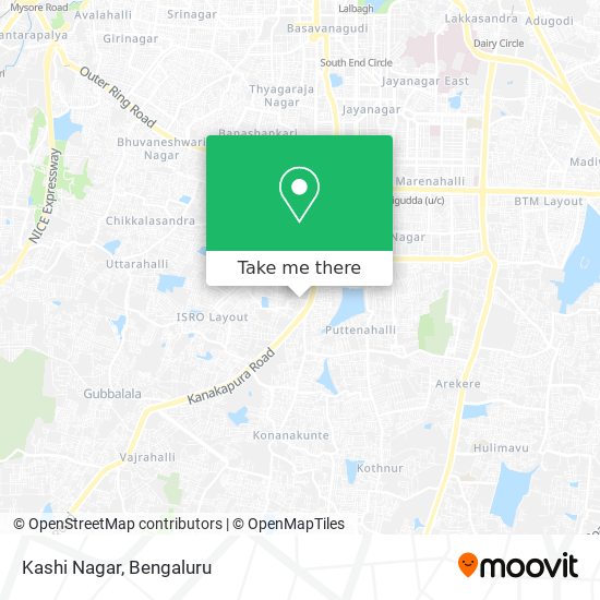 Kashi Nagar map