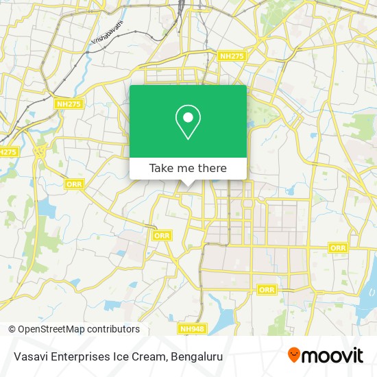 Vasavi Enterprises Ice Cream map