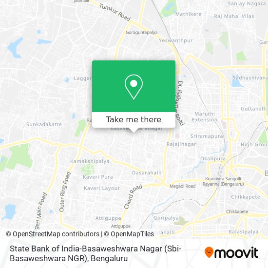 State Bank of India-Basaweshwara Nagar (Sbi-Basaweshwara NGR) map