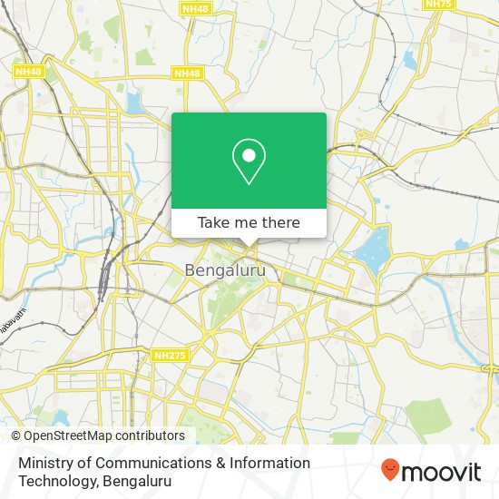 Ministry of Communications & Information Technology map