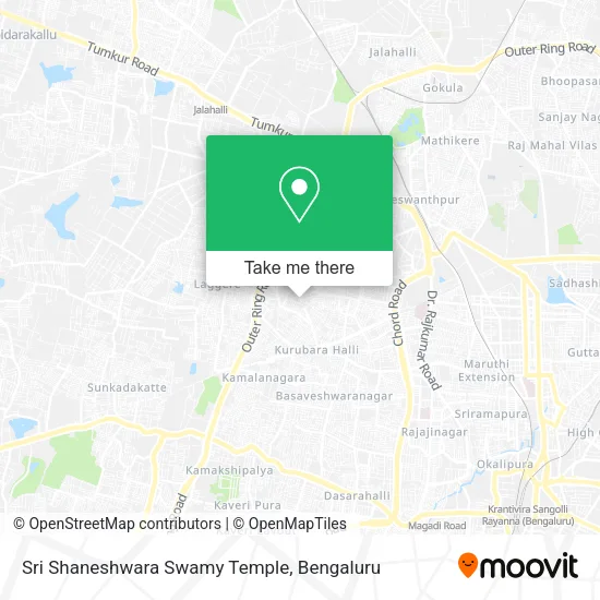 Sri Shaneshwara Swamy Temple map