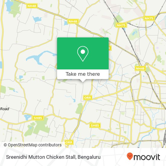 Sreenidhi Mutton Chicken Stall map