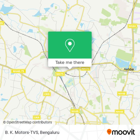 B. K. Motors-TVS map