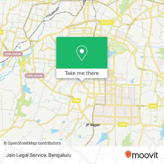 Jain Legal Service map