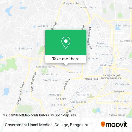 Government Unani Medical College map